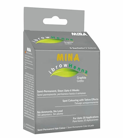GRAPHITE MINA HENNA - Premium Lashes